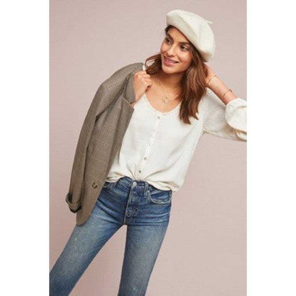 Dolan Left Coast Marilyn Top - XS Ivory